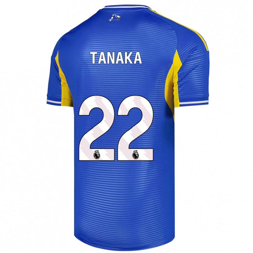 Danxen Women Ao Tanaka #22 Blue Yellow Away Jersey 2025/26 T-Shirt