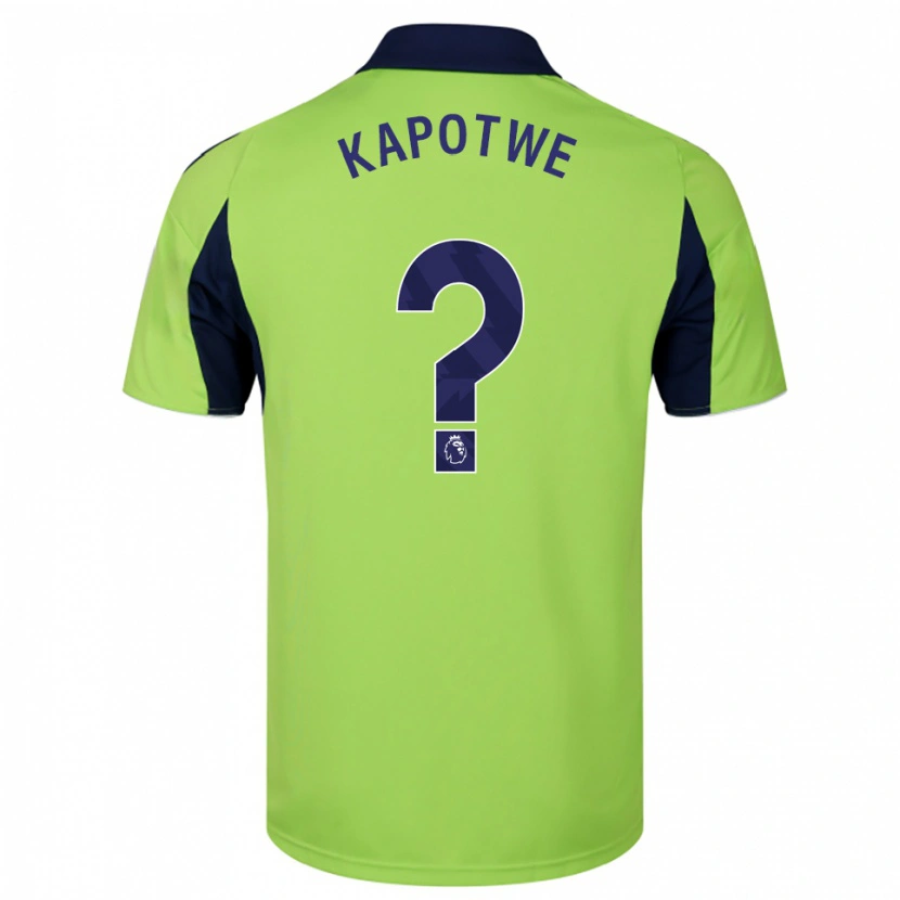 Danxen Women Chase Kapotwe #0 Green Navy White Away Jersey 2025/26 T-Shirt
