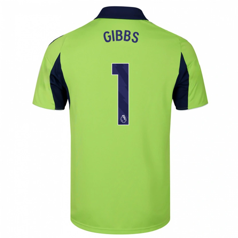 Danxen Women Frankie Gibbs #1 Green Navy White Away Jersey 2025/26 T-Shirt
