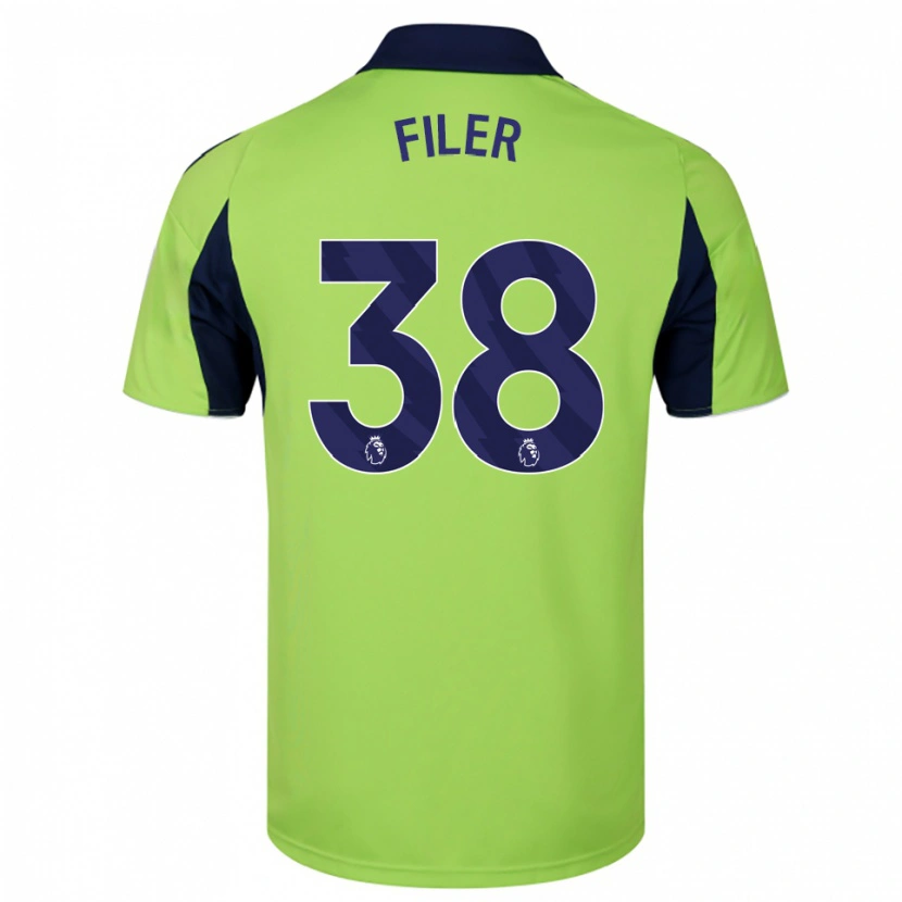 Danxen Women Maddie Filer #38 Green Navy White Away Jersey 2025/26 T-Shirt