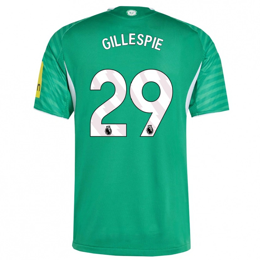 Danxen Women Mark Gillespie #29 Green White Away Jersey 2025/26 T-Shirt