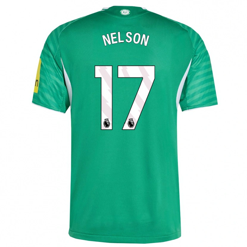 Danxen Women Erin Nelson #17 Green White Away Jersey 2025/26 T-Shirt