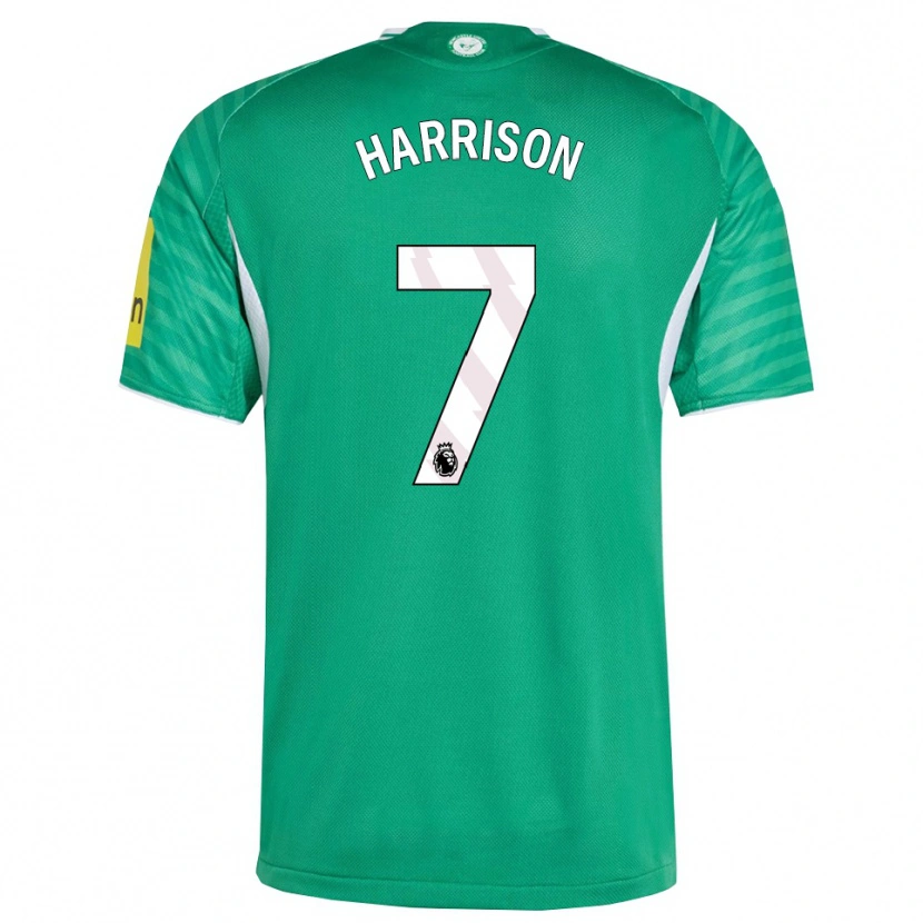 Danxen Women Alfie Harrison #7 Green White Away Jersey 2025/26 T-Shirt