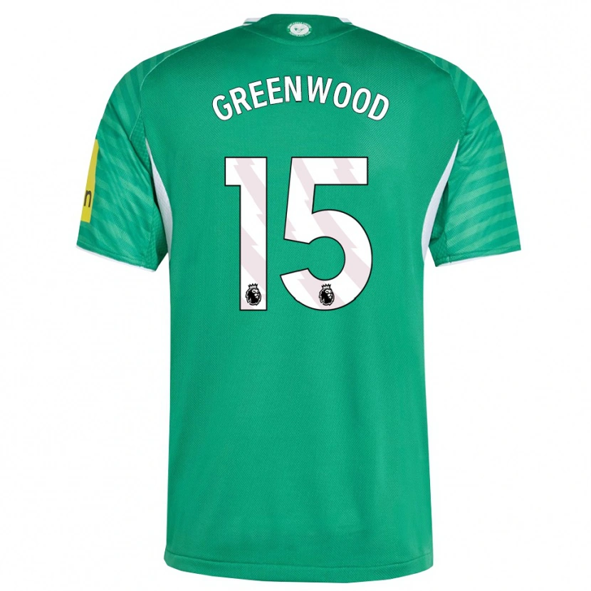 Danxen Women Hannah Greenwood #15 Green White Away Jersey 2025/26 T-Shirt