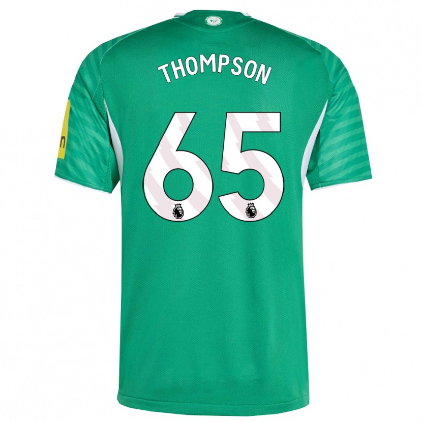 Danxen Women Ciaran Thompson #65 Green White Away Jersey 2025/26 T-Shirt
