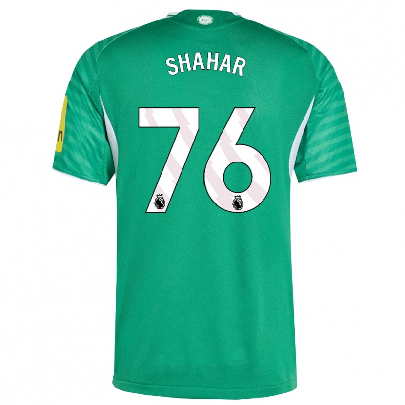 Danxen Women Leo Shahar #76 Green White Away Jersey 2025/26 T-Shirt