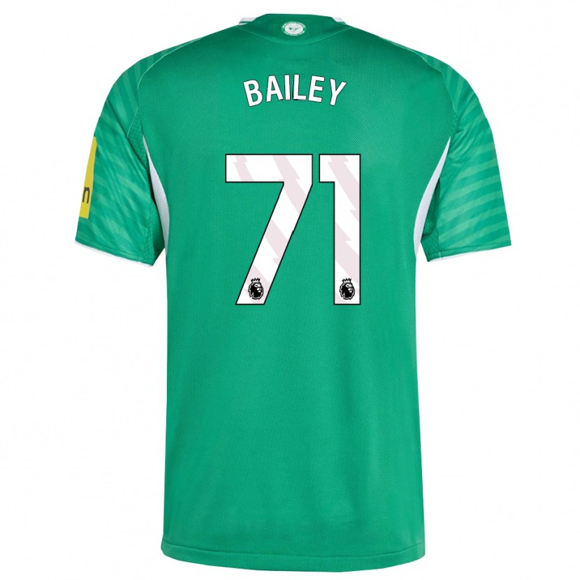 Danxen Women Scott Bailey #71 Green White Away Jersey 2025/26 T-Shirt