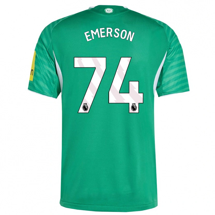 Danxen Women Johnny Emerson #74 Green White Away Jersey 2025/26 T-Shirt