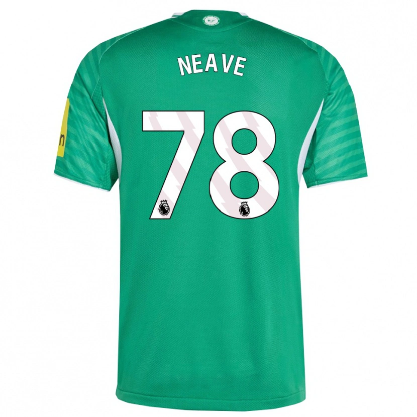 Danxen Women Sean Neave #78 Green White Away Jersey 2025/26 T-Shirt