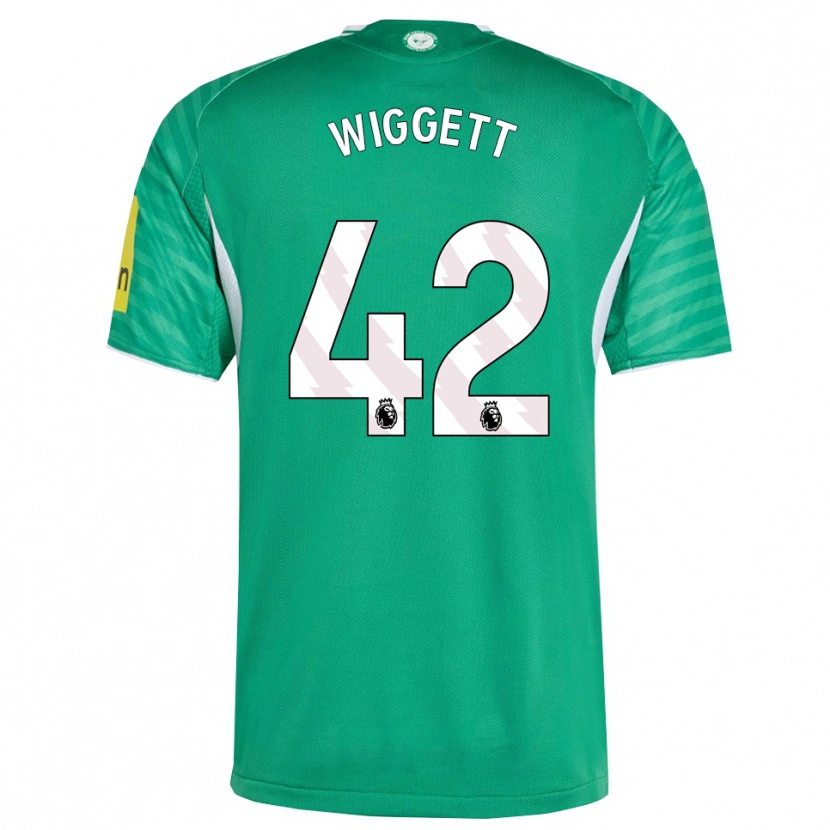 Danxen Women Charlie Wiggett #42 Green White Away Jersey 2025/26 T-Shirt