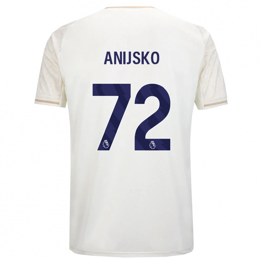 Danxen Women Danni Anisjko #72 Off White Black Away Jersey 2025/26 T-Shirt
