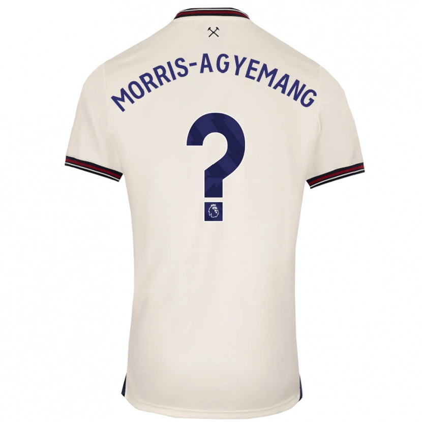 Danxen Women Reggie Morris-Agyemang #0 Off White Away Jersey 2025/26 T-Shirt