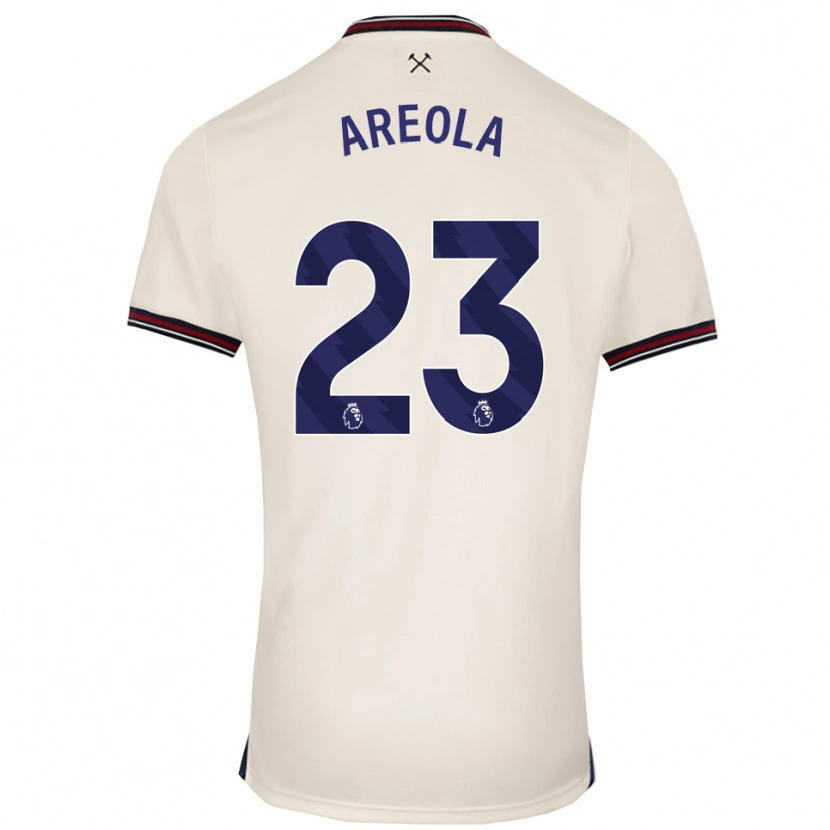 Danxen Women Alphonse Areola #23 Off White Away Jersey 2025/26 T-Shirt