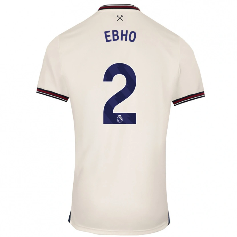Danxen Women Riley Ebho #2 Off White Away Jersey 2025/26 T-Shirt
