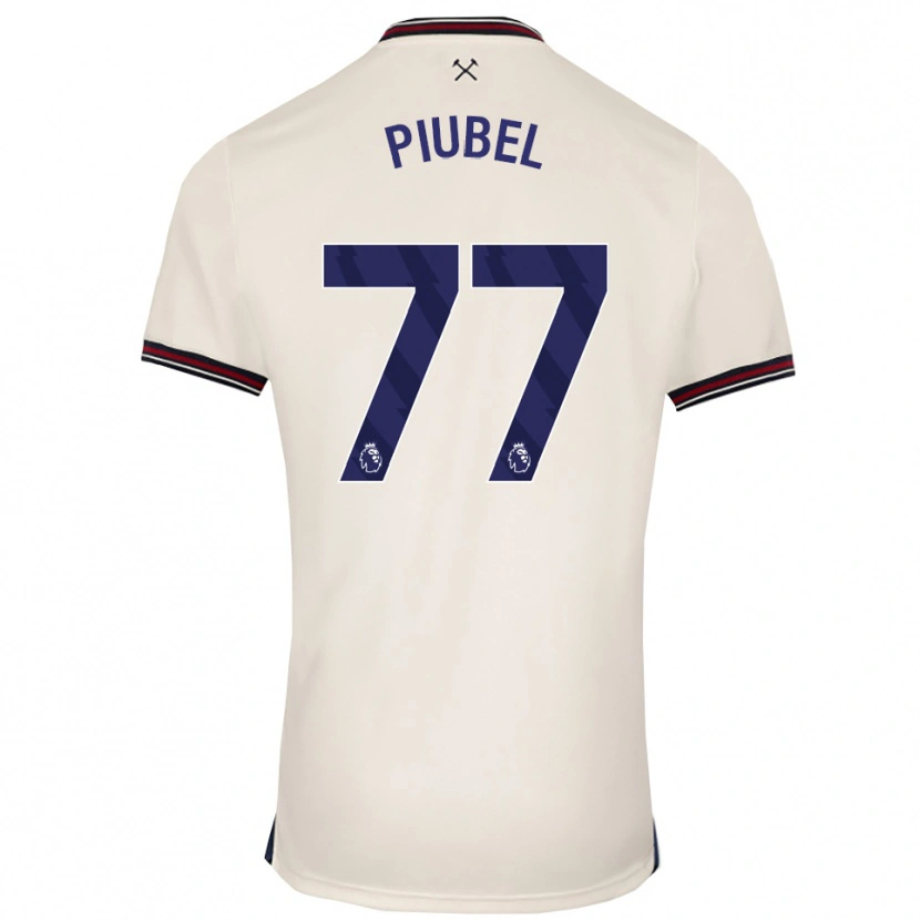 Danxen Women Seraina Piubel #77 Off White Away Jersey 2025/26 T-Shirt