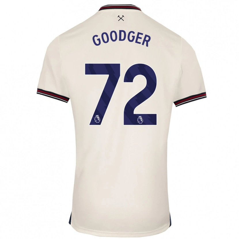 Danxen Women Tommy Goodger #72 Off White Away Jersey 2025/26 T-Shirt