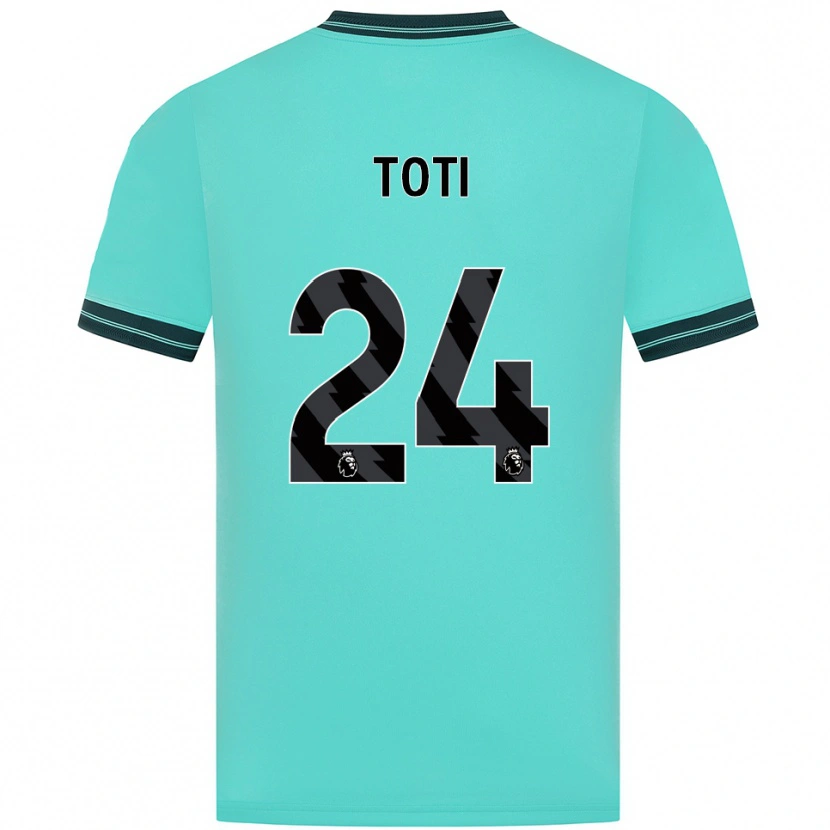 Danxen Women Toti #24 Sky Blue Green Away Jersey 2025/26 T-Shirt