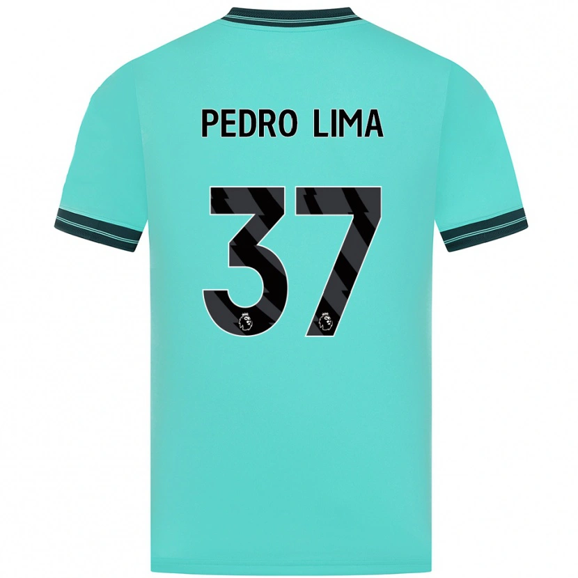 Danxen Women Pedro Lima #37 Sky Blue Green Away Jersey 2025/26 T-Shirt