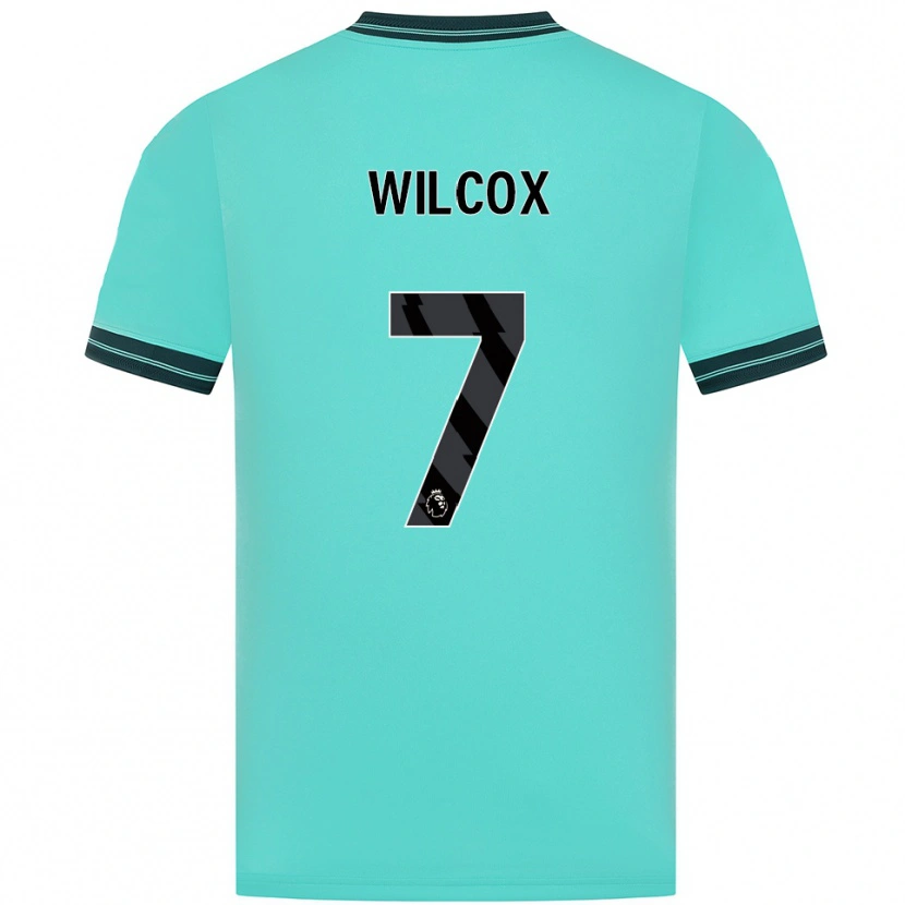 Danxen Women Jake Wilcox #7 Sky Blue Green Away Jersey 2025/26 T-Shirt