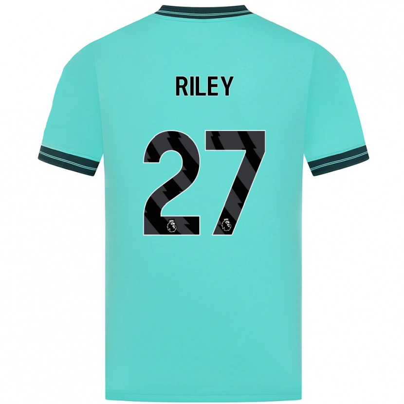 Danxen Women Lauren Riley #27 Sky Blue Green Away Jersey 2025/26 T-Shirt