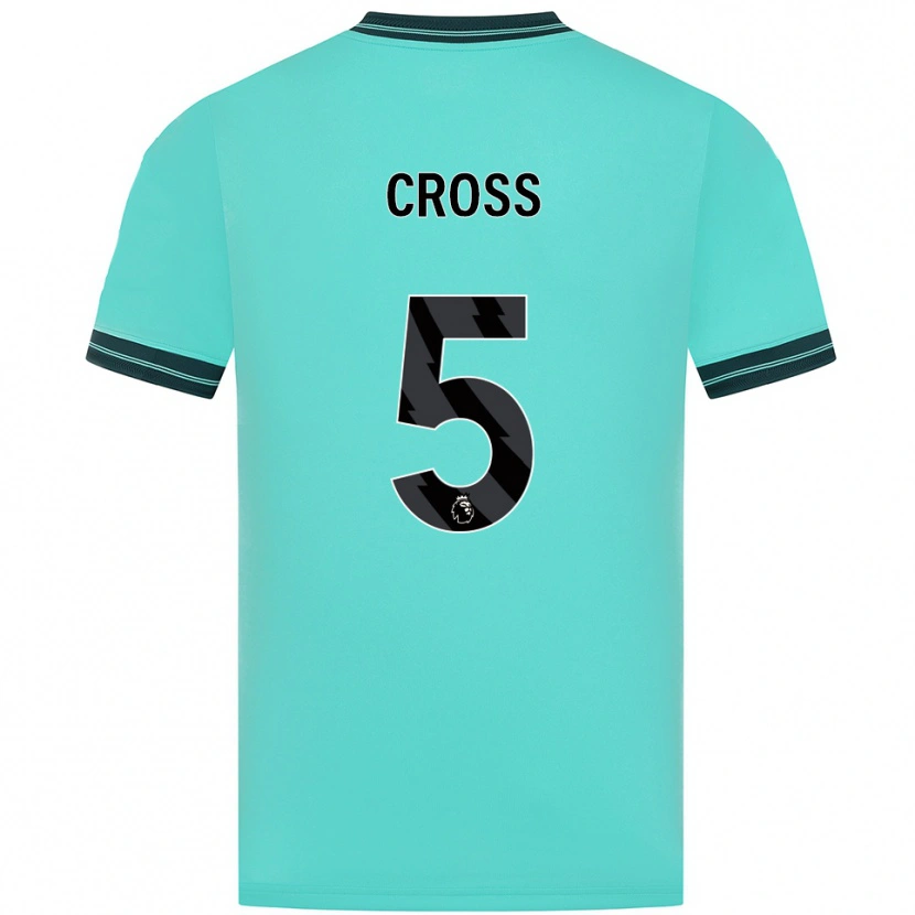 Danxen Women Emma Cross #5 Sky Blue Green Away Jersey 2025/26 T-Shirt