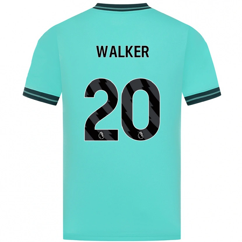 Danxen Women Lowri Walker #20 Sky Blue Green Away Jersey 2025/26 T-Shirt