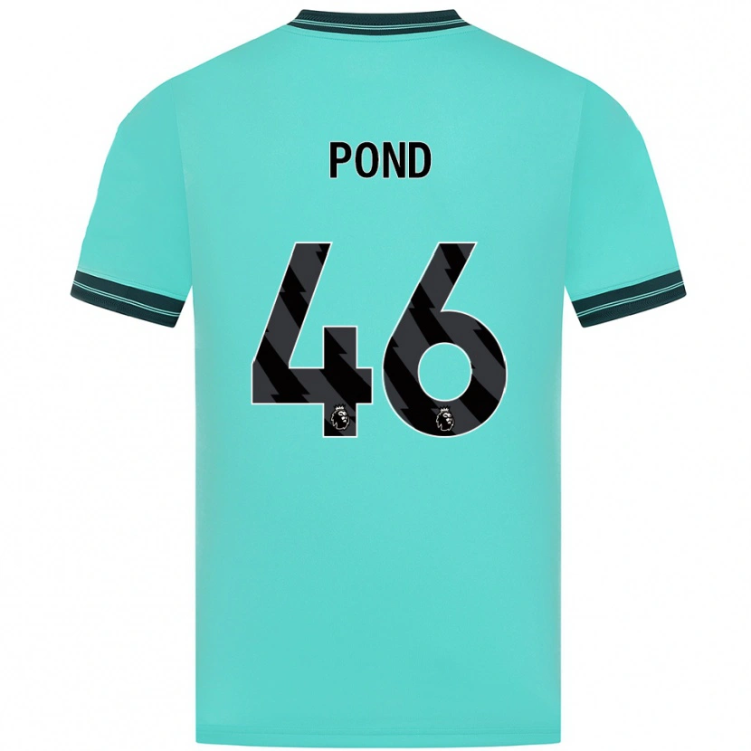 Danxen Women Alfie Pond #46 Sky Blue Green Away Jersey 2025/26 T-Shirt