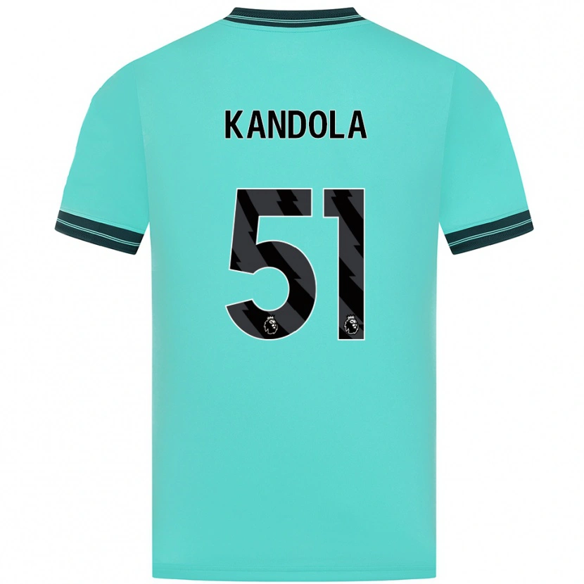 Danxen Women Kam Kandola #51 Sky Blue Green Away Jersey 2025/26 T-Shirt