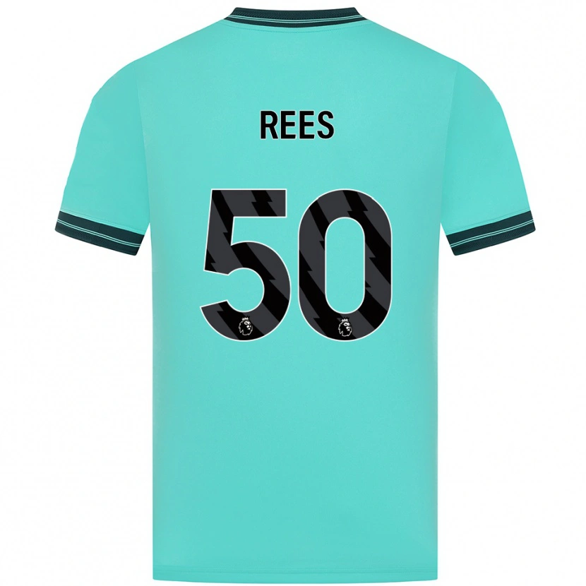 Danxen Women Mason Rees #50 Sky Blue Green Away Jersey 2025/26 T-Shirt