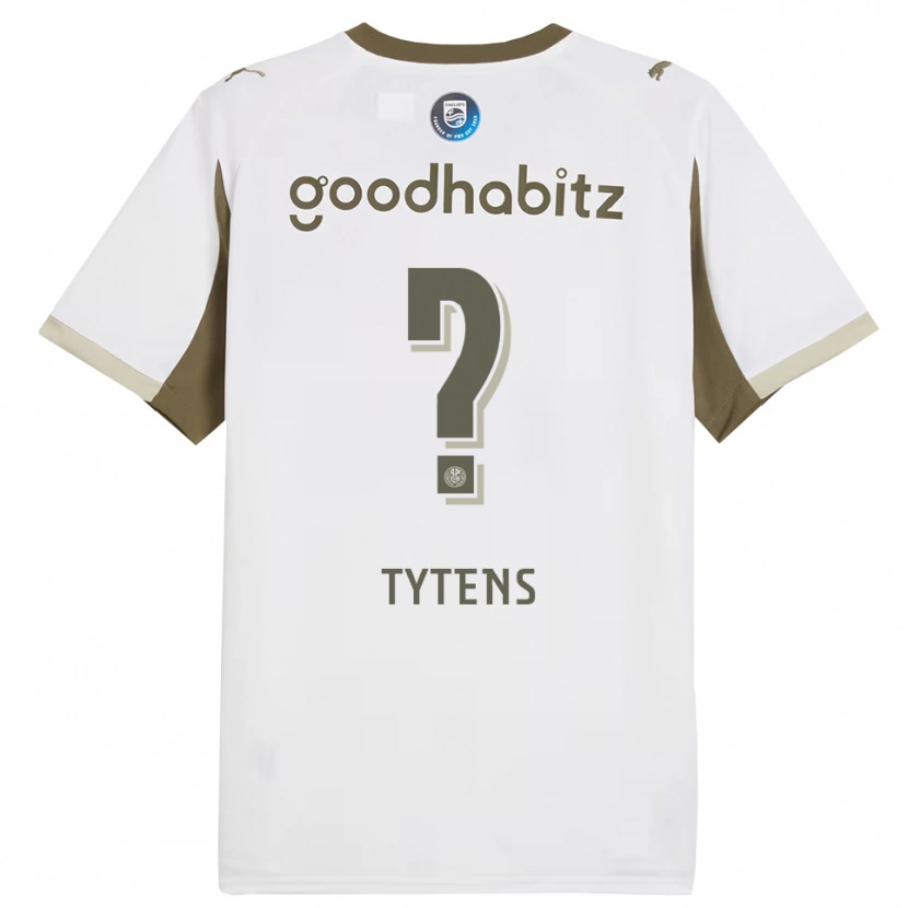 Danxen Women Renzo Tytens #0 White Gray Third Jersey 2025/26 T-Shirt