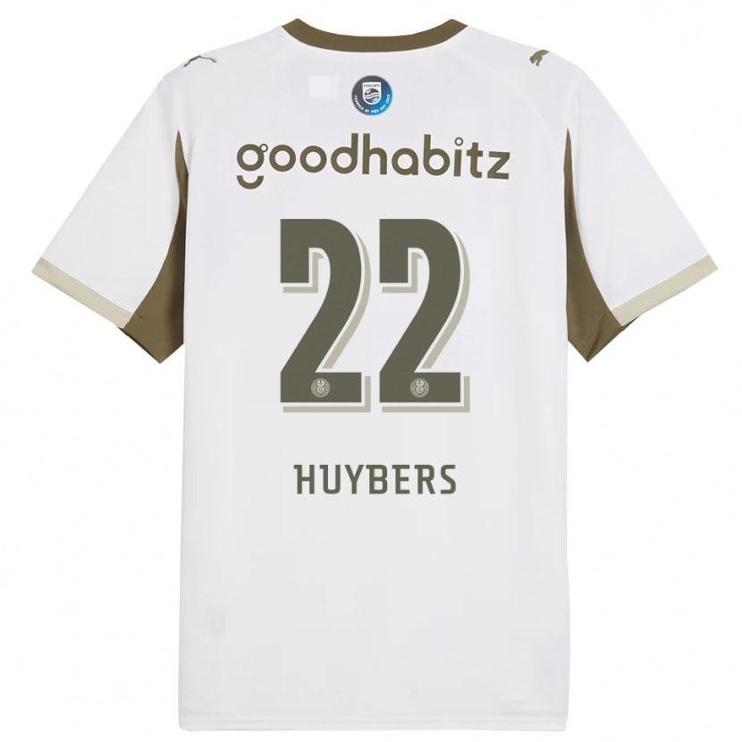 Danxen Women Quinten Huybers #22 White Gray Third Jersey 2025/26 T-Shirt