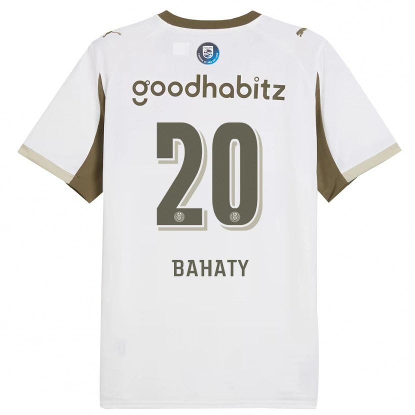 Danxen Women Manuel Bahaty #20 White Gray Third Jersey 2025/26 T-Shirt