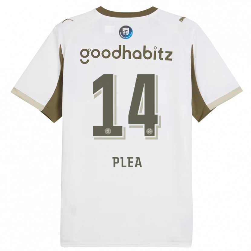 Danxen Women Alassane Pléa #14 White Gray Third Jersey 2025/26 T-Shirt