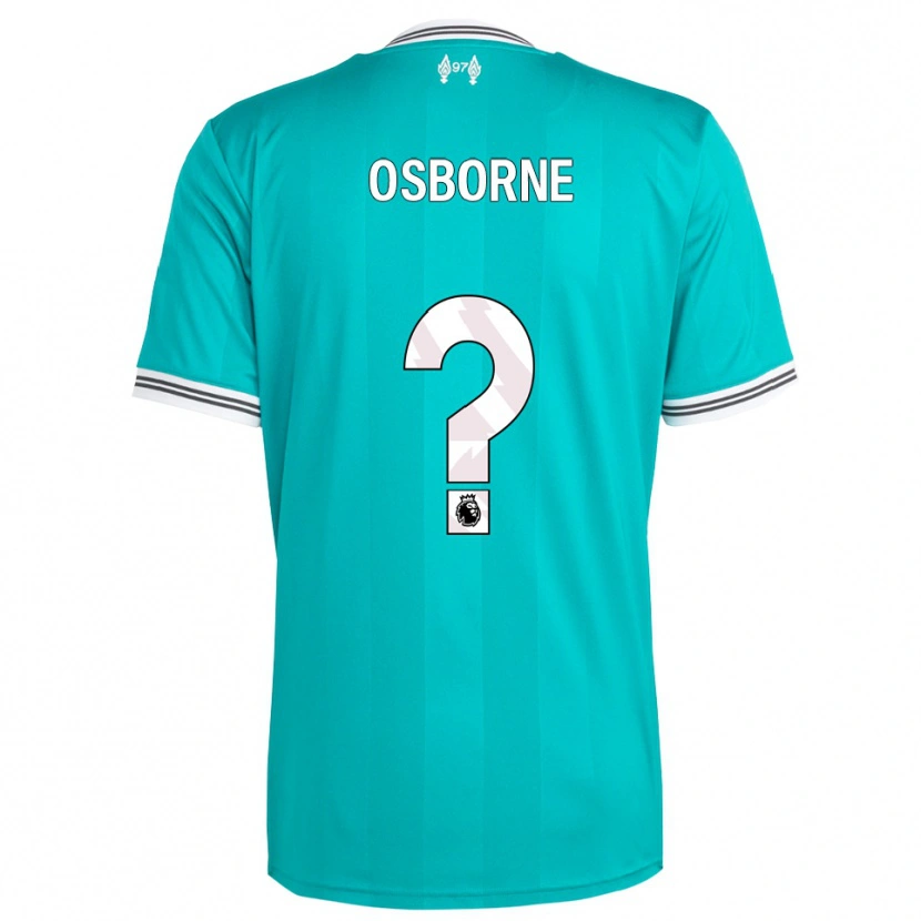 Danxen Women Niall Osborne #0 Green White Third Jersey 2025/26 T-Shirt