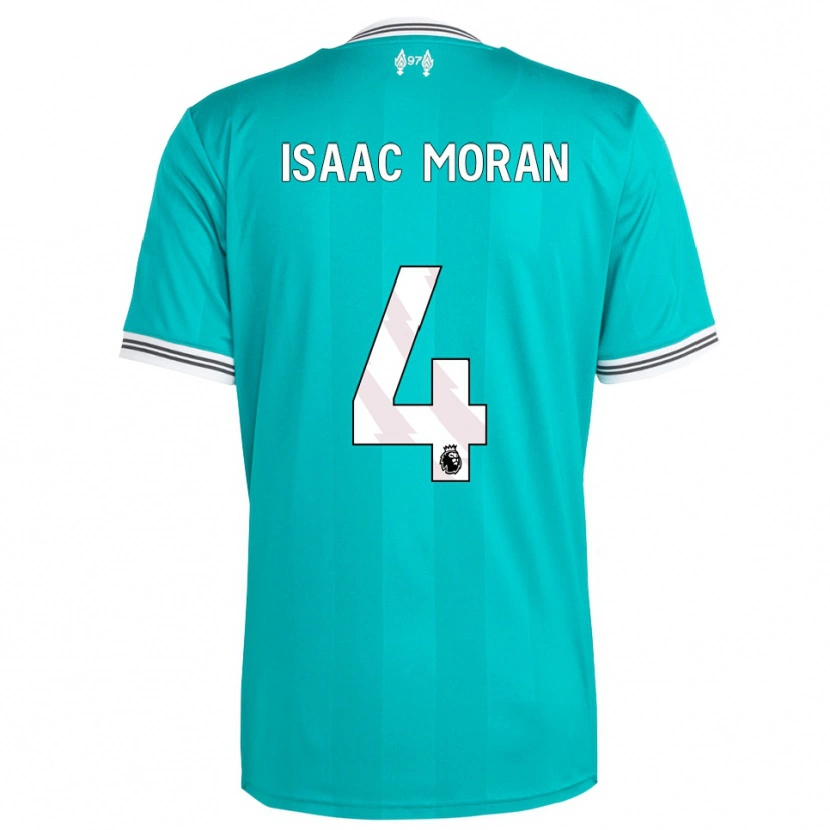 Danxen Women Isaac Moran #4 Green White Third Jersey 2025/26 T-Shirt