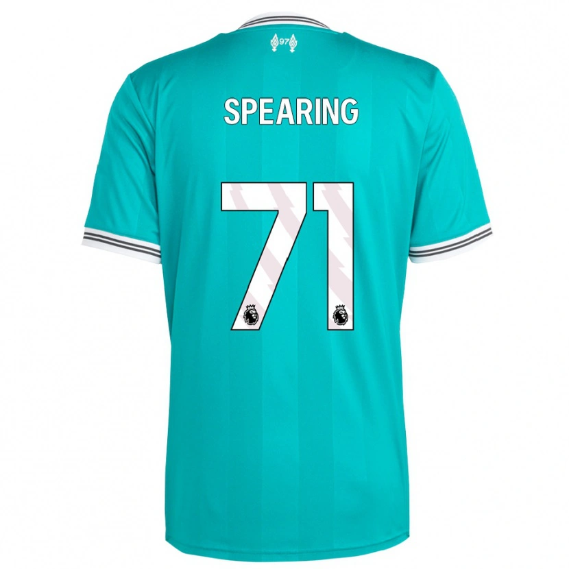 Danxen Women Jay Spearing #71 Green White Third Jersey 2025/26 T-Shirt
