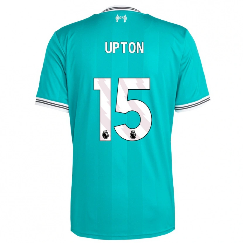 Danxen Women Joe Upton #15 Green White Third Jersey 2025/26 T-Shirt