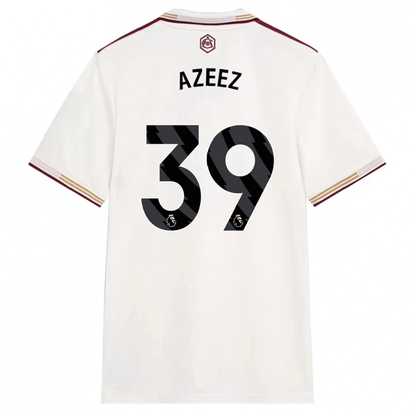 Danxen Women Miguel Azeez #39 Off White Burgundy Third Jersey 2025/26 T-Shirt