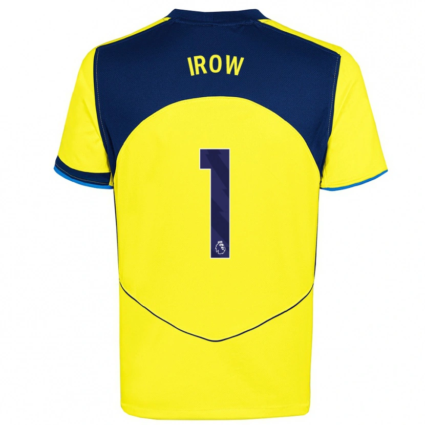 Danxen Women Blake Irow #1 Yellow Navy Third Jersey 2025/26 T-Shirt