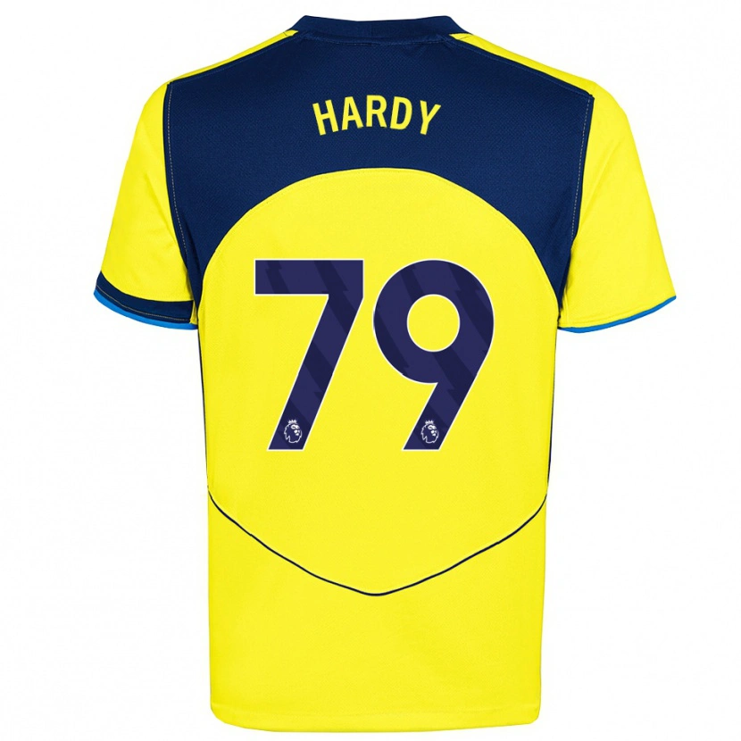 Danxen Women Malachi Hardy #79 Yellow Navy Third Jersey 2025/26 T-Shirt