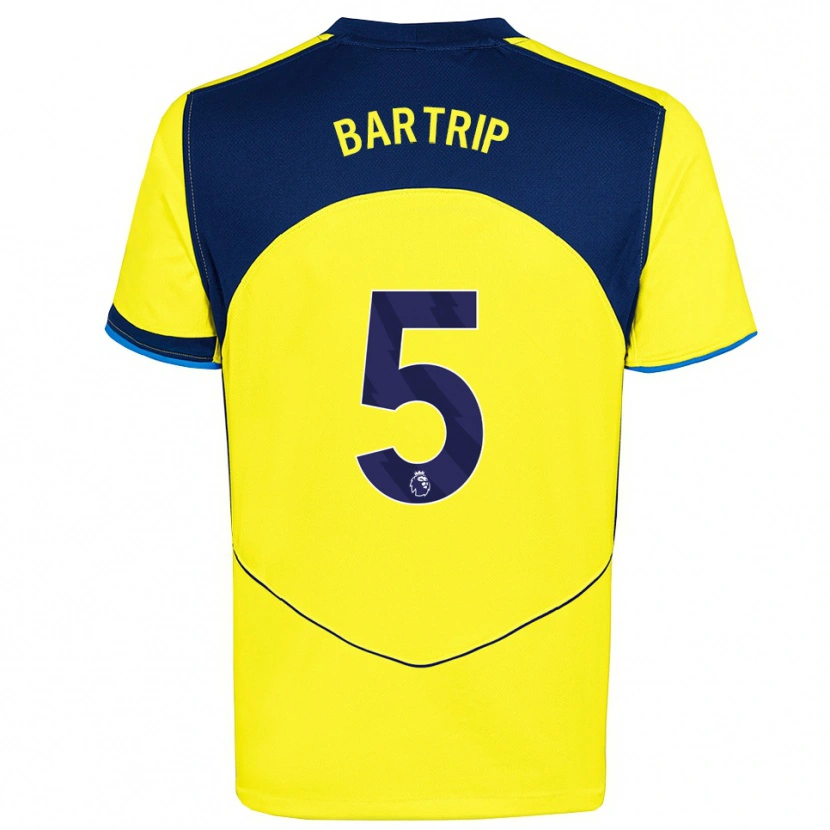 Danxen Women Molly Bartrip #5 Yellow Navy Third Jersey 2025/26 T-Shirt