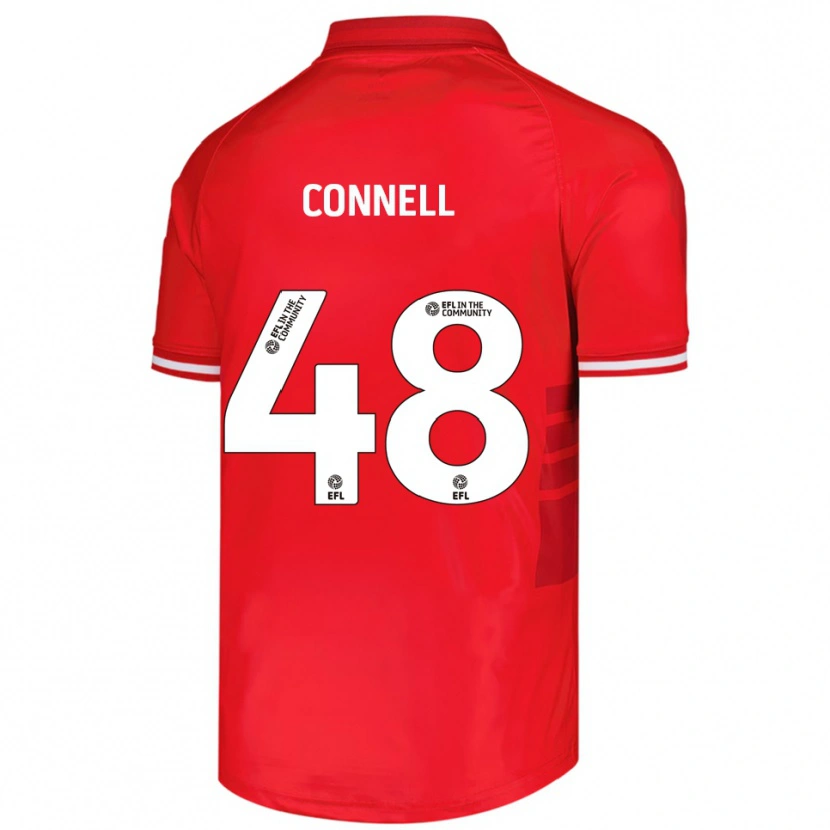 Danxen Kid Luca Connell #48 Red White Home Jersey 2025/26 T-Shirt