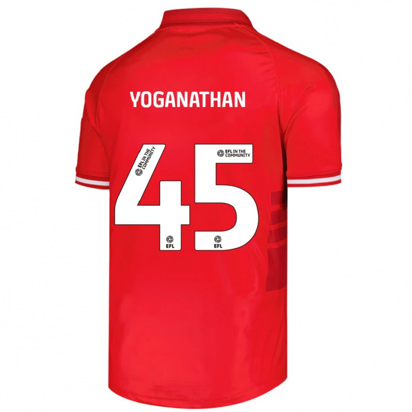 Danxen Kid Vimal Yoganathan #45 Red White Home Jersey 2025/26 T-Shirt