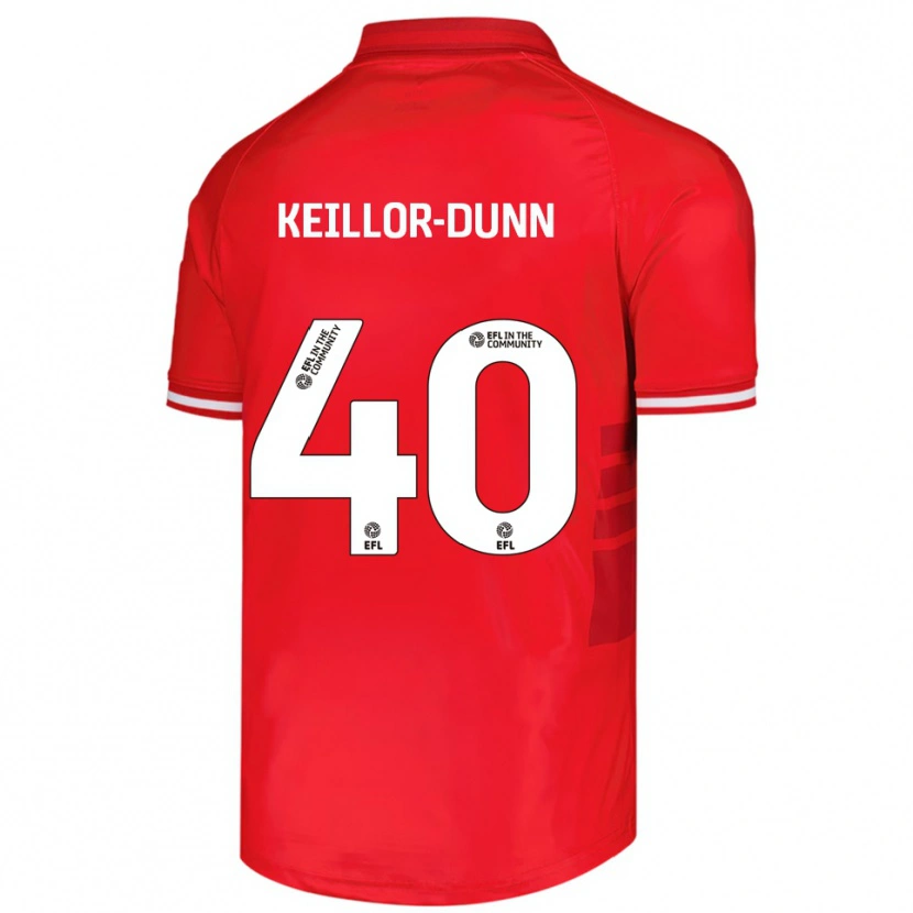 Danxen Kid Davis Keillor-Dunn #40 Red White Home Jersey 2025/26 T-Shirt