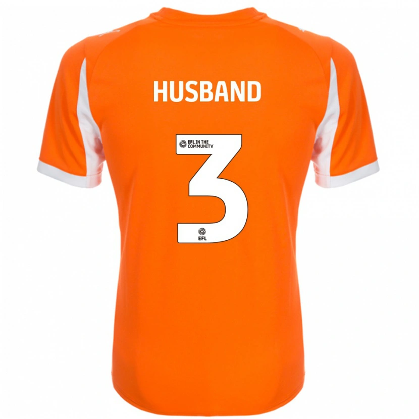 Danxen Kid James Husband #3 Orange White Home Jersey 2025/26 T-Shirt