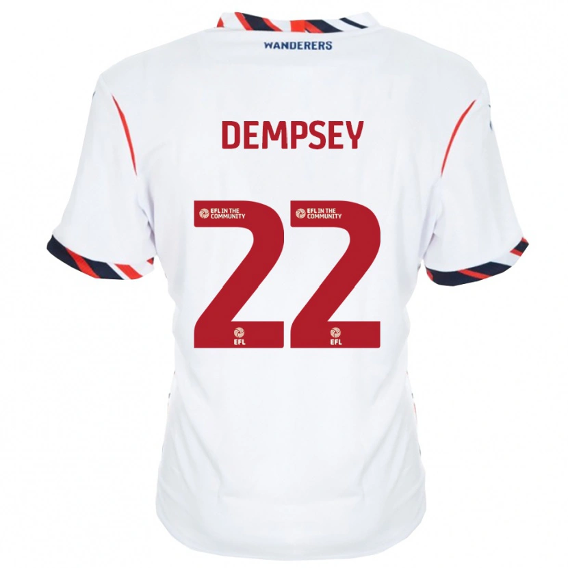 Danxen Kid Kyle Dempsey #22 White Red Home Jersey 2025/26 T-Shirt