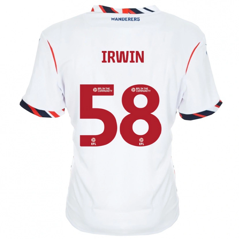 Danxen Kid Harley Irwin #58 White Red Home Jersey 2025/26 T-Shirt
