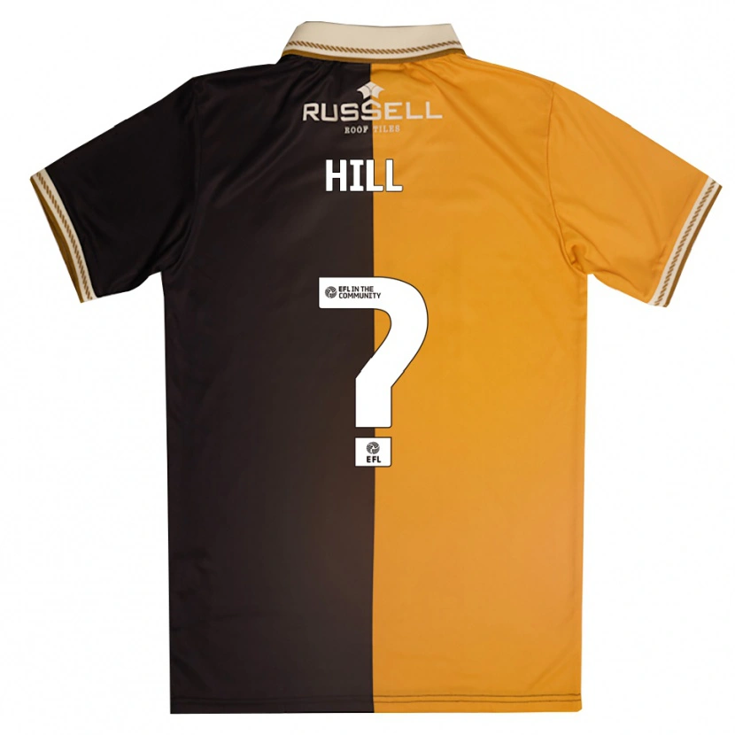 Danxen Kid Tommy Hill #0 Yellow Black Home Jersey 2025/26 T-Shirt
