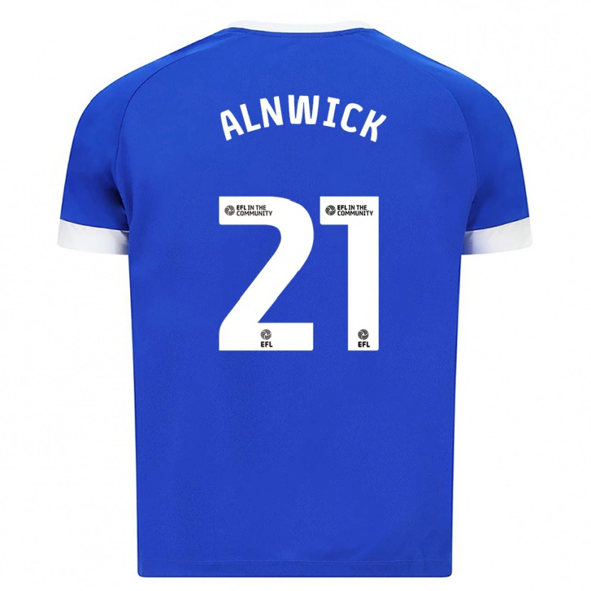 Danxen Kid Jak Alnwick #21 Blue White Home Jersey 2025/26 T-Shirt