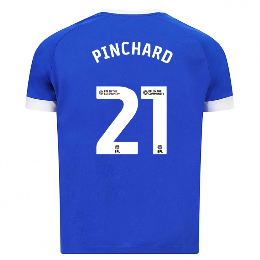 Danxen Kid Cerys Pinchard #21 Blue White Home Jersey 2025/26 T-Shirt